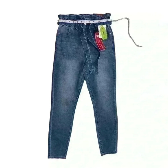 Guess Jeans Women's High Rice Stretch Denim Skinny Fit Dark Wash Size 25 Outdoor - Picture 4 of 12